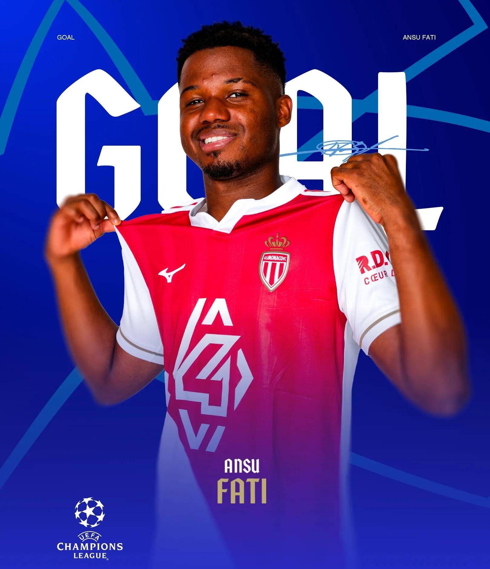 摩纳哥4-0完胜雷恩，仍较难保级